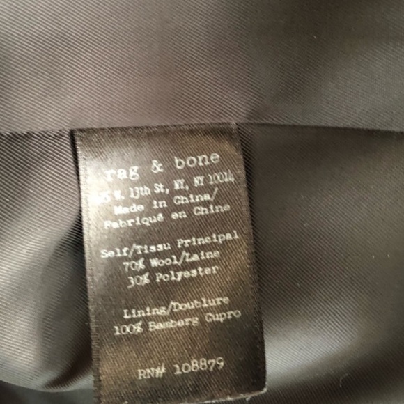 Rag & Bone sleeveless wool trench - Picture 3 of 9